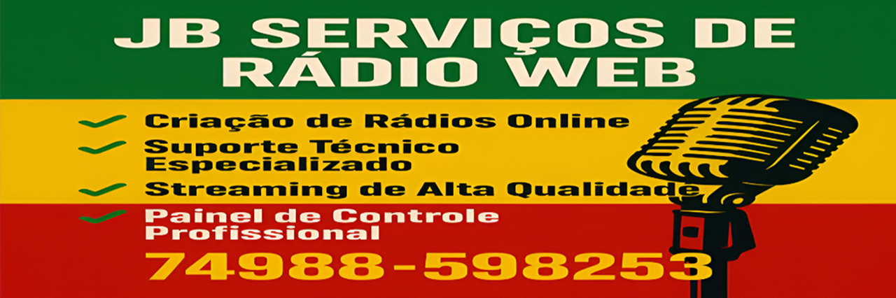 CRIE SUA RÁDIO WEB HOJE